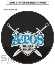 ATOS Jiujitsu Gi Patches BJJ Grapplers Patches BJJ ATOS Club Embroidery Patches - £15.71 GBP