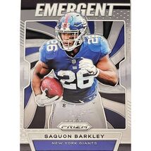2019 Panini Prizm Saquon Barkley #E-SB - Emergent Insert - NFL New York ... - $6.58