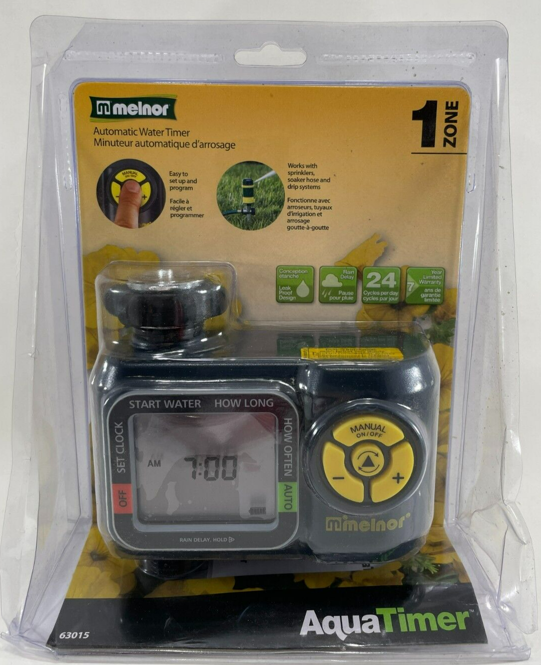 Melnor - 63015 - AquaTimer 1-Zone Automatic Water Timer - $69.95