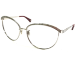 Coach Eyeglasses Frames HC 7027 Catrice 9001/14 Silver Oversized 56-15-135 - £59.00 GBP