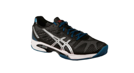 ASICS Mens Sneakers Sports Gel-Solution Speed 2 Clay Black Size UK 11.5 E401Y - £88.78 GBP