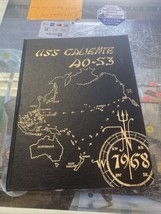 Cruise Book Uss Caliente AO-53 Westpac 1968 Deployment Vietnam Era. - £104.47 GBP