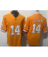 Men’s Chris Godwin #14 Stitched Jersey Orange White Red - $45.00