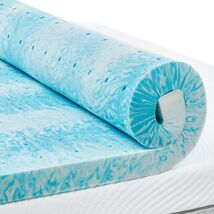 PERLECARE 3 Inch Queen Memory Foam Mattress Topper, Cooling Gel Infused ... - €36,72 EUR