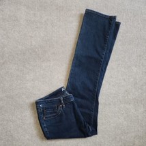 Apt 9 Skinny Leg Ankle Jeans Womens Size 4 Petite Blue Dark Wash Stretch - £20.33 GBP