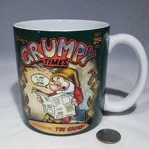 Disney Store Grumpy Times Large Oversized Coffee Tea Mug Grump 16 oz EUC - £13.62 GBP