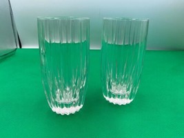 Set of 2 Mikasa Crystal PARK LANE 10 oz Highball Glasses - £47.33 GBP
