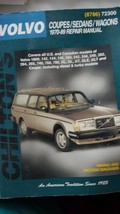 1970-89 Chilton&#39;s Volvo Coupes Sedans Wagons  Repair Manual # 8766 - $30.00