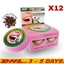 Isme Rasyan Herbal Clove Toothpaste Whitening Teeth Anti-Bacteria 12X 25 G. - £57.20 GBP