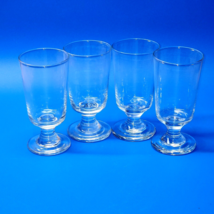Libbey Columbian Clear 8 Ounce Footed Cocktail Glasses - Set Of 4 - Never Used - £19.50 GBP
