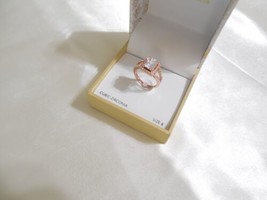 Charter Club size 6 Rose Gold-Tone Cubic Zirconia Ring R903 $27 - $13.43