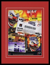 Twisted Metal III / Sears 1998 Playstation Framed 11x14 ORIGINAL Advertisement - £27.17 GBP