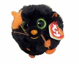 TY Beanie Balls Plush Salem the Halloween Black Cat 3 inch - $6.32