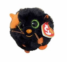 TY Beanie Balls Plush Salem the Halloween Black Cat 3 inch - $6.32