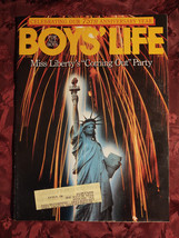 BOYS LIFE Scouts July 1986 Statue of Liberty Immigrants Archery Raboo Rodgers - £7.79 GBP
