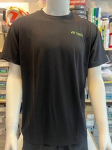 Yonex 22FW Unisex T-Shirt Sports Badminton Casual Black [US:S/L] Nwt 229TR015M - £19.66 GBP