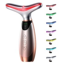 Facial Massager, 7 Colors Red Light Therapy for Face and Neck, Face Lift... - $24.63