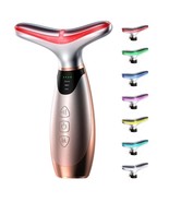 Facial Massager, 7 Colors Red Light Therapy for Face and Neck, Face Lift... - $452.58 MXN