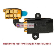 Headphone Audio Jack Flex Replacement Part for Samsung Galaxy s5 sV cell phone - £10.88 GBP