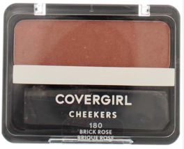 CoverGirl Cheekers Blush, 180 Brick Rose 0.12 oz *Triple Pack* - $19.84