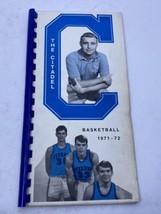 Vintage The Citadel Bulldogs 1971-72 Basketball Media Guide Press Bookle... - $24.74