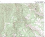 Sharp Mountain Quadrangle Utah 1986 USGS Topo Map 7.5 Minute Topographic - $23.99