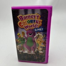 Barney&#39;s Colorful World: Live [VHS] [VHStape] [2004] - £34.48 GBP
