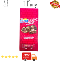 1Pack Tiffany Chocolate DayBreak Crunchy Wafer Bar chocolate cream milk ... - $25.64