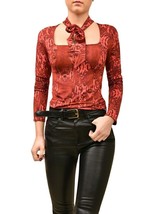 Free People Womens Top Long Sleeve Wild Thing Shiraz Red Size Xs OB833172 - £38.89 GBP