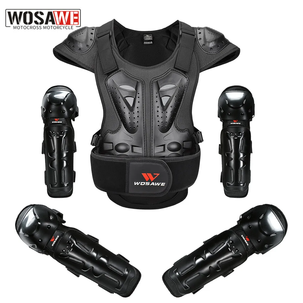 WOSAWE Motorcycle Armor Vest Racing Chest Protector Cycling Motocross Off-Road - £18.73 GBP+