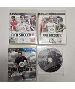 Lot of 4 PS3 PlayStation FIFA Soccer Games 11, 12, 13, 14 Excellent  - $22.76