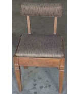 Amazing MID CENTURY Chair - Built in Storage Seat - VGC - HANDY AND COLL... - $230.81 CAD