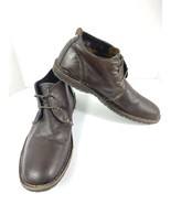 Crevo Memory Foam Long Port Dessert Men 13M Chukka Boots Brown Leather S... - €32,96 EUR