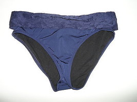Tommy Bahama Ladies Lace Ahoy Banded High Waist Bikini Bottom DARK NAVY S-NWOT - £12.86 GBP