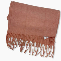 Topshop Pink Fringe Long Scarf New - £9.31 GBP