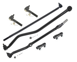 Front Steering Kit Tie Rods Track Bar Sleeves For Jeep Grand Wagoneer 5.... - £152.53 GBP