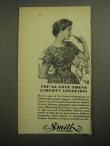 1959 H.A. &amp; E. Smith Liberty of London Fashion Ad - You&#39;ll love these  - £14.74 GBP