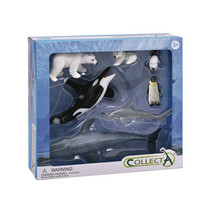 CollectA Sea Life Animal Figures Gift Set - Pack of 7 - £56.27 GBP