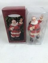 1999, Handcrafted, “Merry Olde Santa,” Hallmark Keepsake Ornament. Vintage - £4.61 GBP