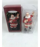 1999, Handcrafted, “Merry Olde Santa,” Hallmark Keepsake Ornament. Vintage - £4.69 GBP