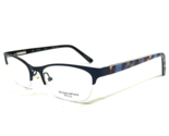 Bloom Optics Petite Eyeglasses Frames FAITH BLU Blue Brown Tortoise 48-1... - $55.91