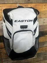 Easton Game Ready Youth Black/White ￼Baseball Backpack/Ball Bag Used - $18.70