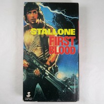 First Blood Carolco Home Video 1990 VHS Sylvester Stallone Rambo Movie - £15.52 GBP