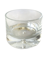 Abigails Heavy Glass or Crystal Cylinder Bowl or Vase with Engraved Bee ... - £18.91 GBP