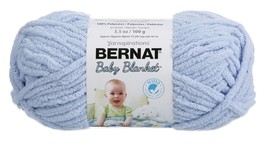 Bernat Baby Blanket Yarn Baby Blue 161103-3202 - £14.65 GBP