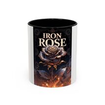 Iron Rose Steampunk Metal Gear Rose Mug 11oz 15oz - $18.79+