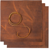 Leather Sheets for Crafts – 3 Sheets (12X12")  - $45.02