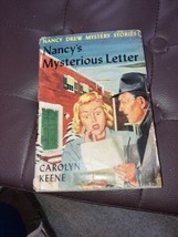 Nancy Drew Nancy&#39;s Mysterious Letter Hardcover Dj 1932 - £7.50 GBP