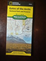 Gates Of The Arctic National Park And Preserve Map - £22.81 GBP