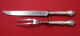 Melrose by Gorham Sterling Silver Roast Carving Set 2pc HHWS - £205.01 GBP